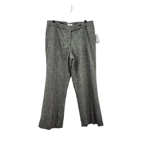 Calvin Klein Women's Plus Minimalist Wool Blend Classic Fit Pants Business Sz 14 - Picture 1 of 8